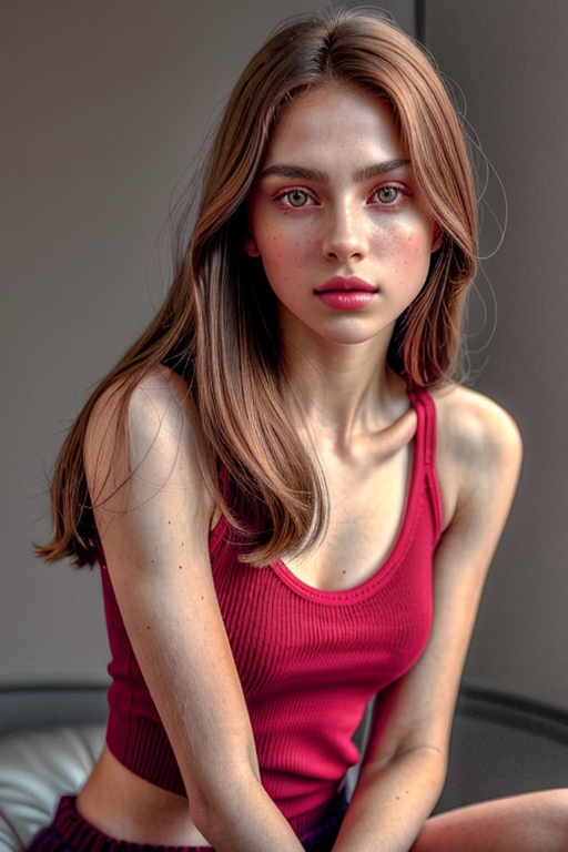 red eyes pic girl aesthetic